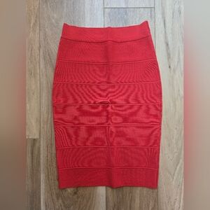 Romeo & Juliet Couture • Red Bandage Skirt